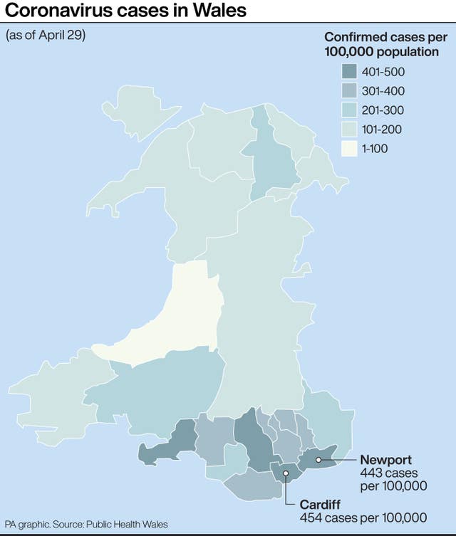 HEALTH Coronavirus Wales