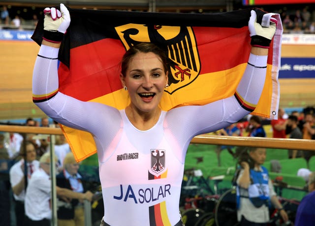 Kristina Vogel is an 11-time world champion track cyclist