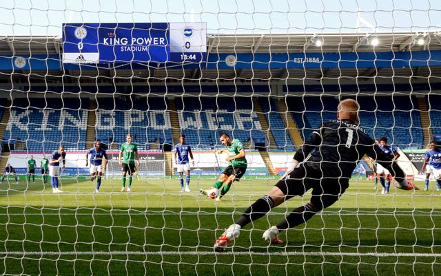 Maupay missed his penalty