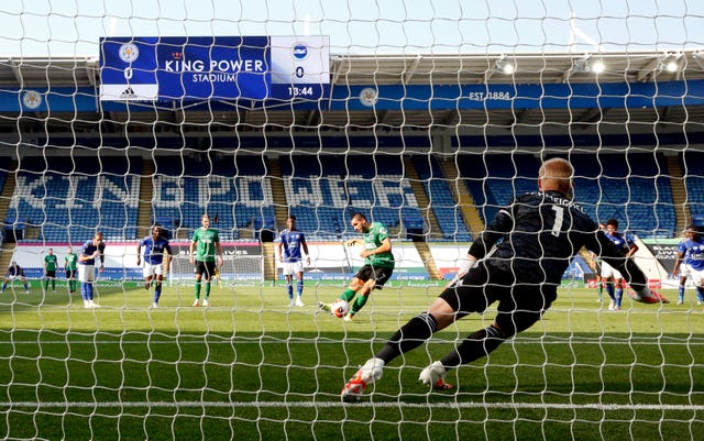 Maupay missed his penalty 