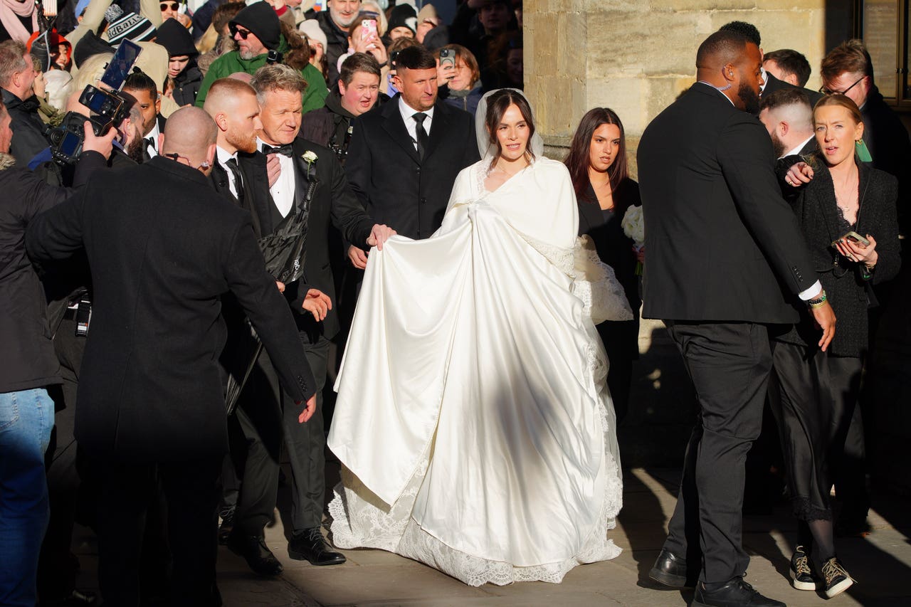 Holly Ramsay: Wedding dress was inspired by Princess of Wales and Grace ...