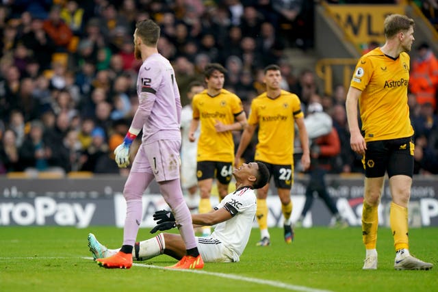 Wolverhampton Wanderers v Manchester United – Premier League – Molineux Stadium