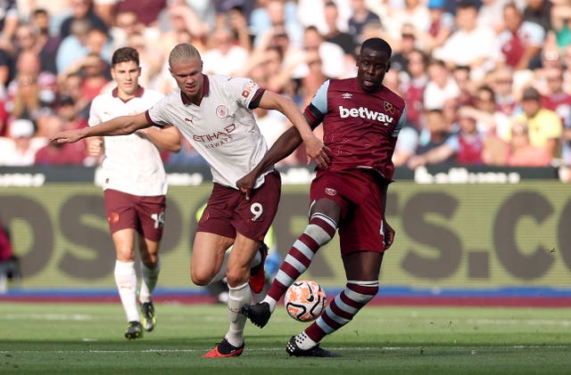 West Ham United v Manchester City – Premier League – London Stadium