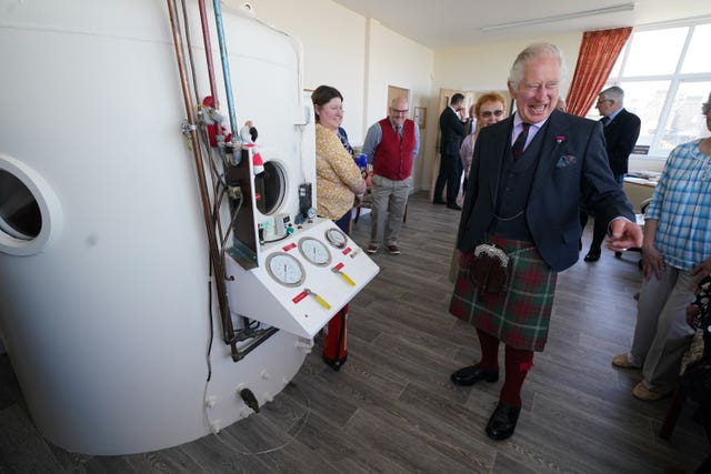 Royal visit to Caithness
