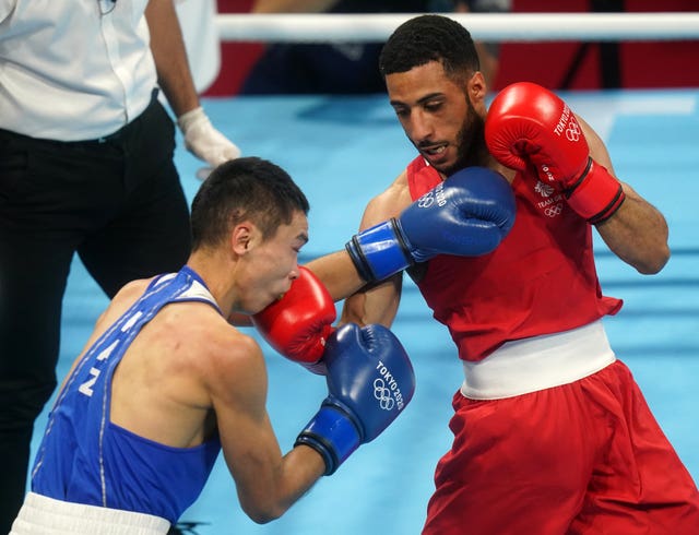 Galal Yafai, right, sprung out of the traps in his win over Saken Bibossinov (Adam Davy/PA)