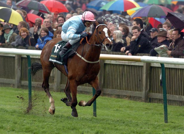 Speciosa winning the 1000 Guineas 