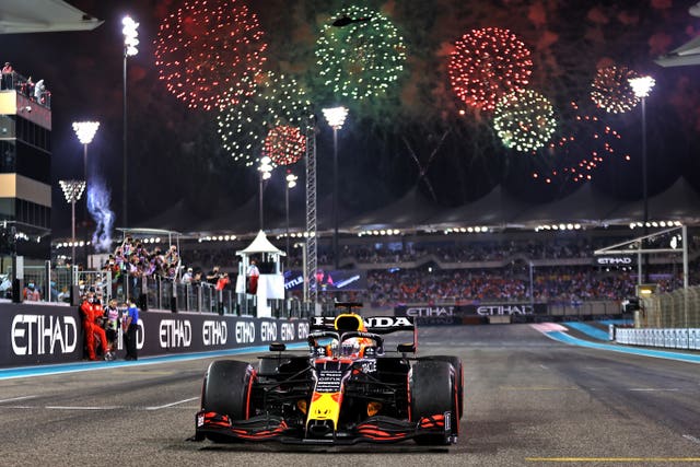 Max Verstappen beat Lewis Hamilton to the world championship 