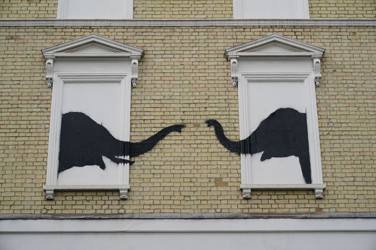 Banksy unveils ninth artwork at London Zoo | Express & Star