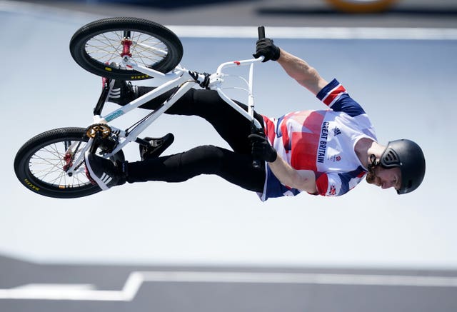 Declan Brooks claimed Britain's fourth BMX medal with freestyle bronze