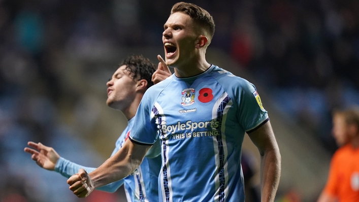 Viktor Gyokeres scored both goals as Coventry beat QPR at home (Jacob King/PA)