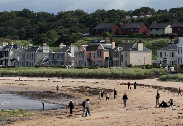 Melrose took the top spot from the Easth Lothian coastal town of North Berwick (David Cheskin/PA)