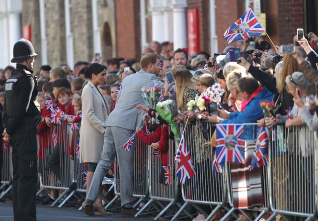 The Duke and Duchess of Sussex first official visit to Sussex