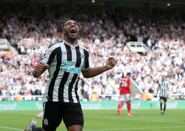 Callum Wilson was on target as Newcastle opened with a 2-0 victory over Nottingham Forest