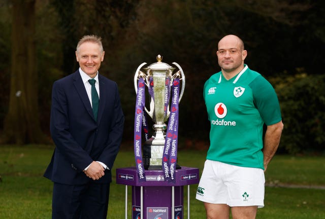 Joe Schmidt and Rory Best