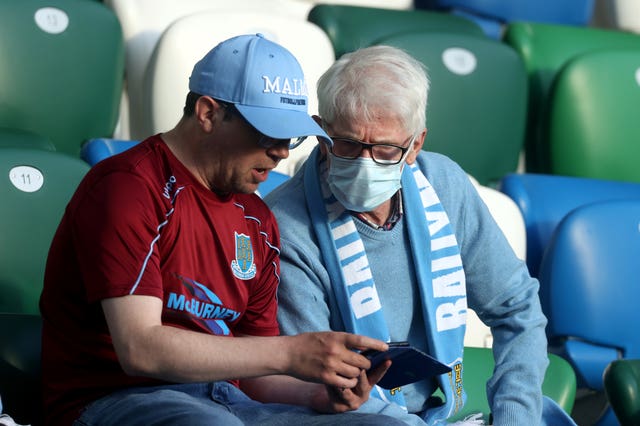 Ballymena United v Glentoran – Sadler’s Peaky Blinders Irish Cup – Final – Windsor Park