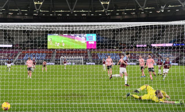 Having done it for West Ham, Declan Rice would be happy to step up and take a penalty for England 