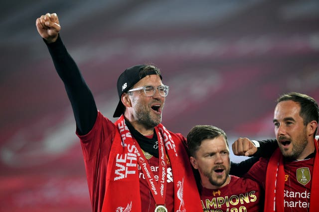 Klopp guided Liverpool to their first league title in 30 years