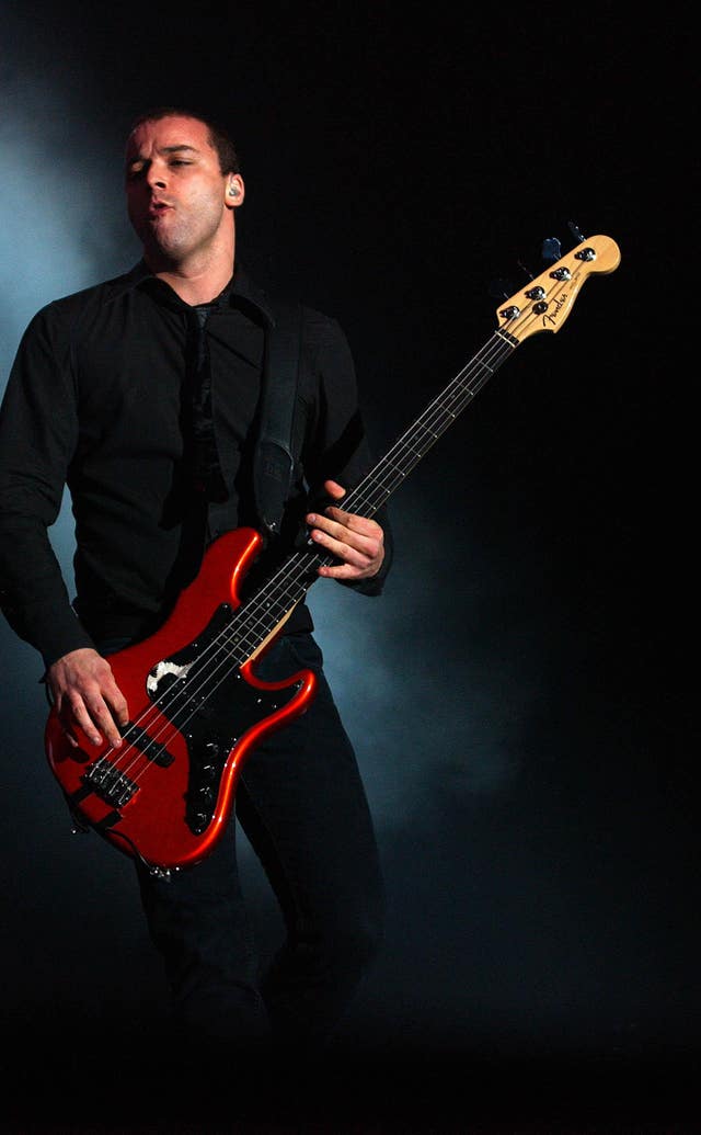 Muse bassist Chris Wolstenholme (Joel Ryan/PA)