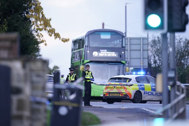 Police activity in Horsforth