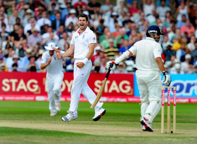 Anderson starred in England's series win in India in 2012 (Rui Vieira/PA)