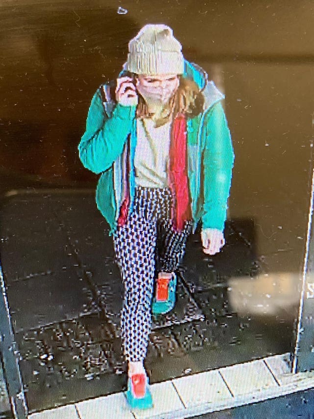 CCTV footage of missing Sarah Everard