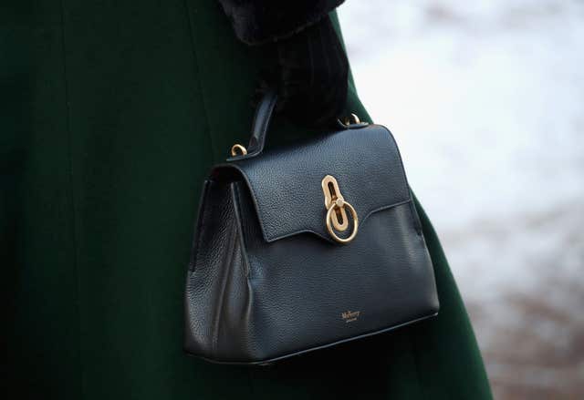 The Duchess of Cambridge’s handbag as she walks from the Royal Palace of Stockholm to the Nobel Museum (Chris Jackson/PA)