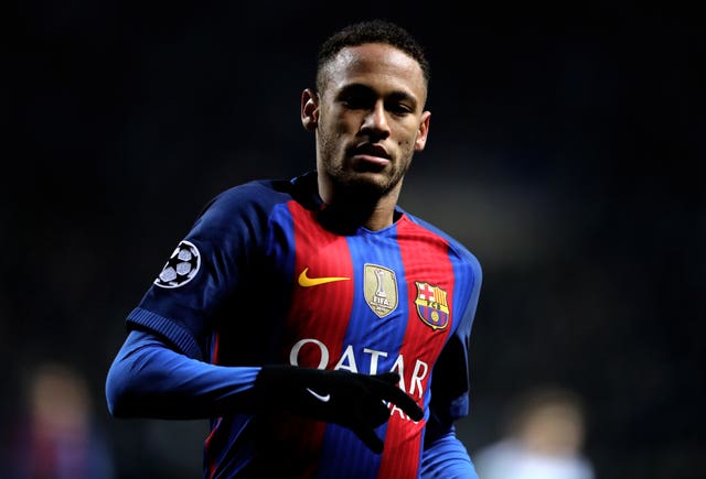 Neymar in his time at Barcelona