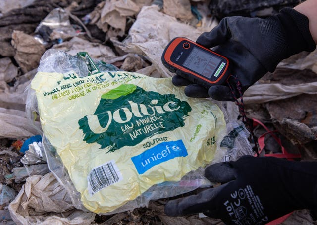 A team of investigators found plastic packaging from UK, German and global food and drinks brands and supermarkets