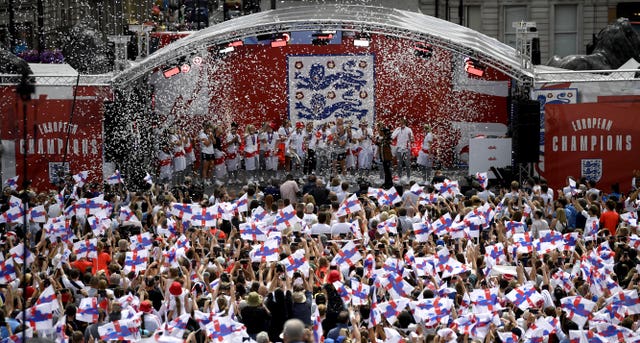 England’s Euro 2022 success – Trafalgar Square