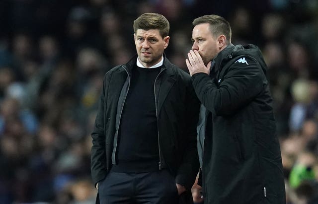 Michael Beale was assistant to Steven Gerrard at Aston Villa