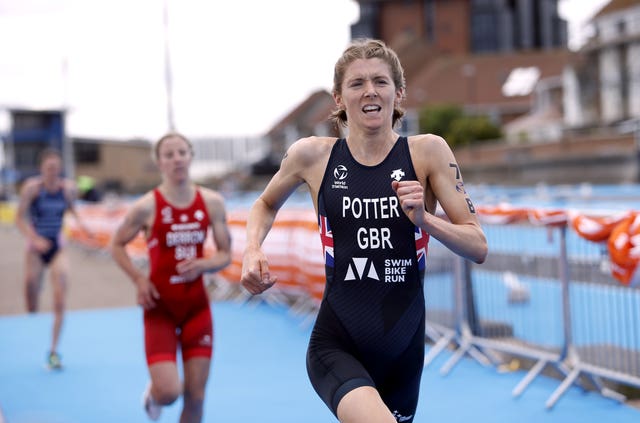 Beth Potter runs