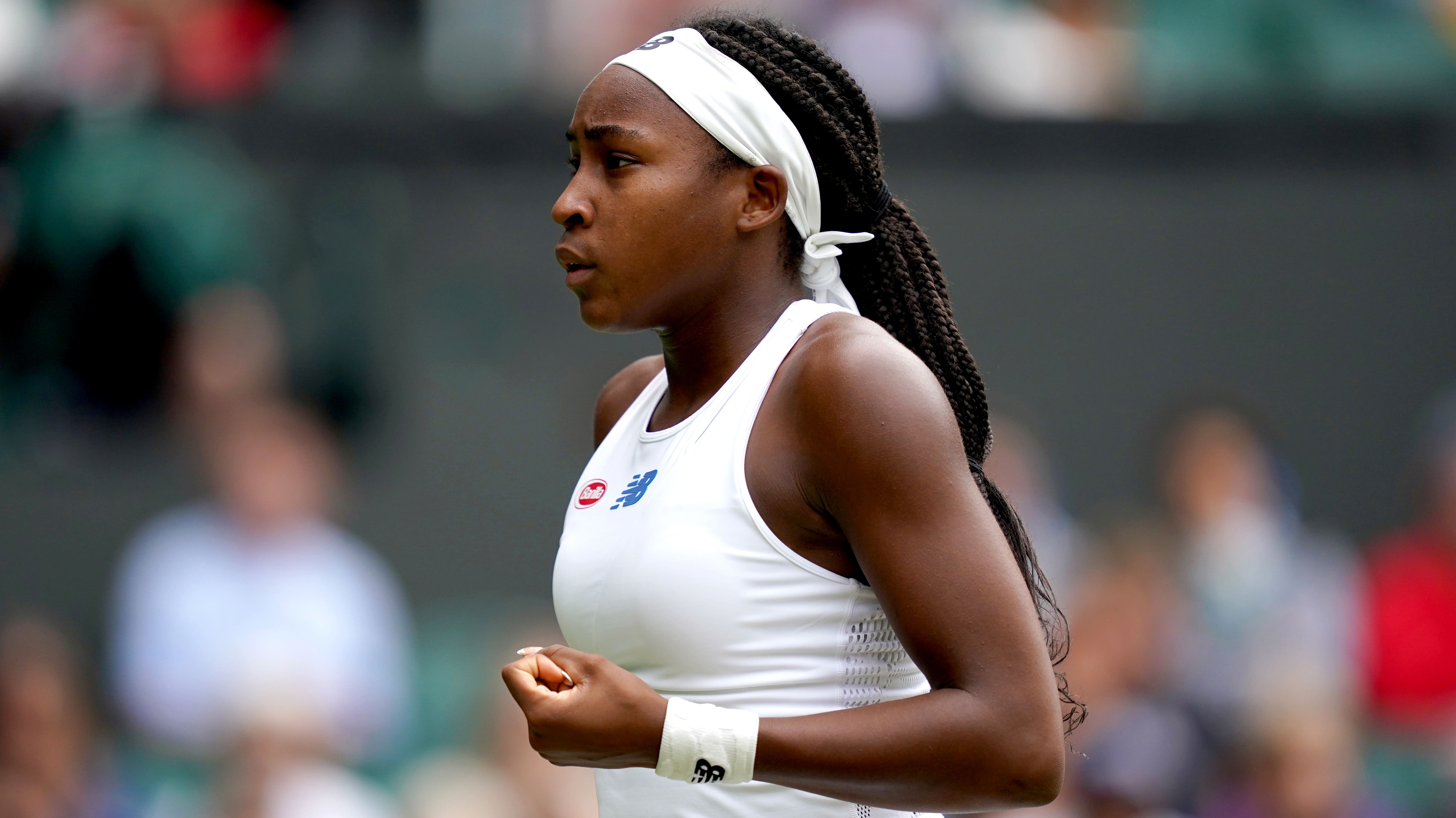 Coco Gauff produces another fine display on Centre Court at Wimbledon