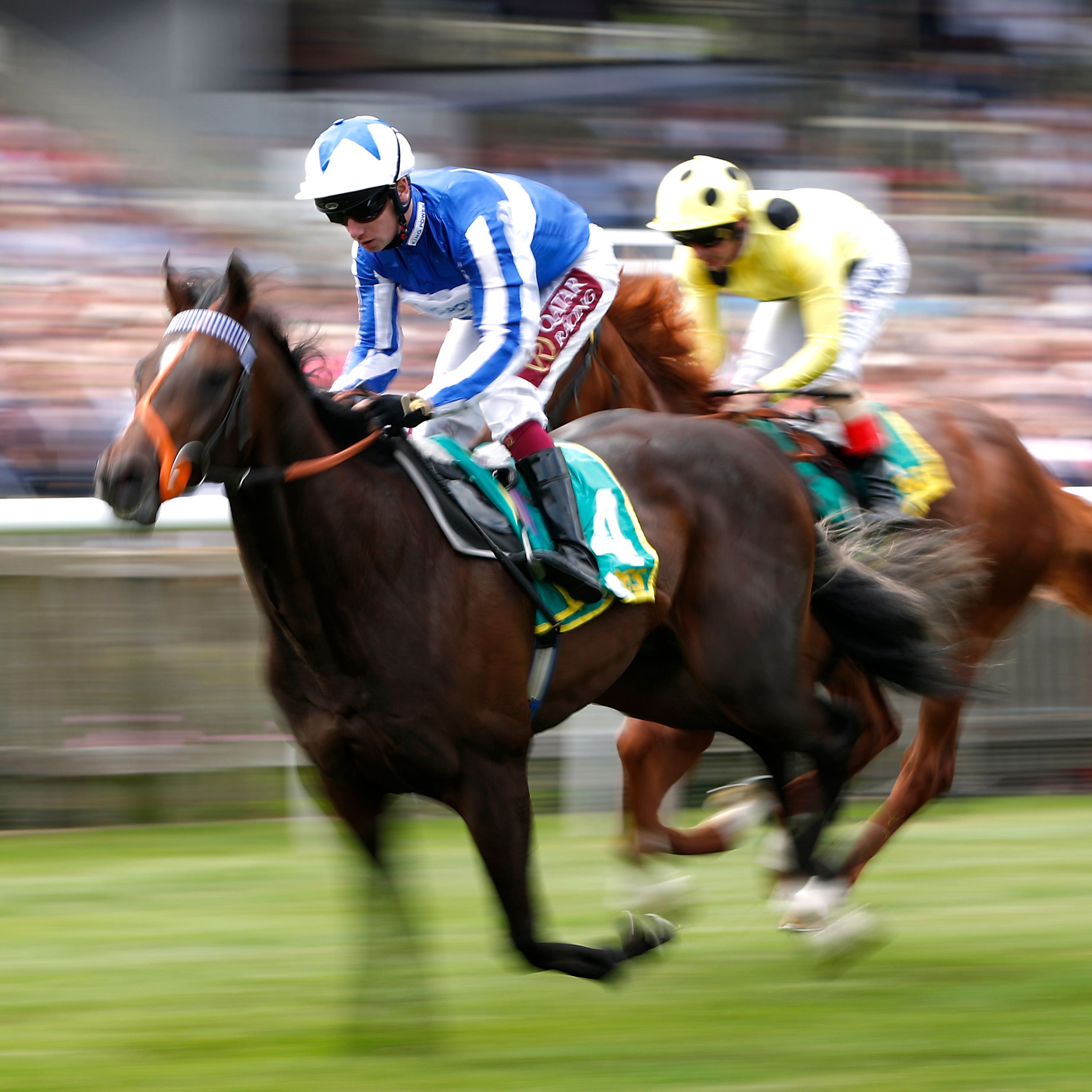 Mystery Power wins the Superlative Stakes