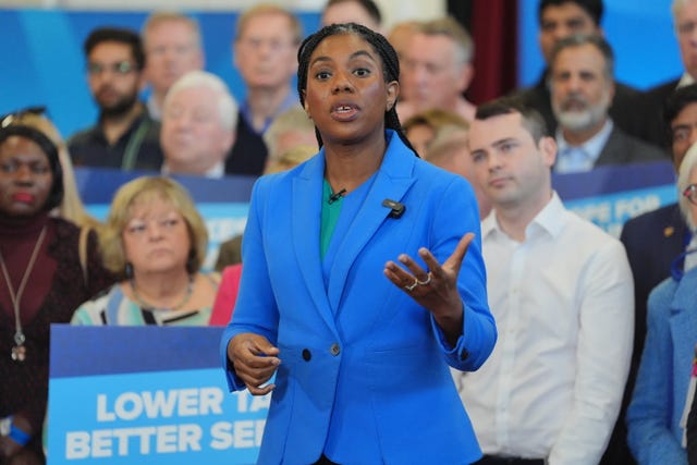 Conservative Party leader Kemi Badenoch