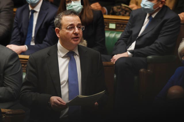 Alberto Costa speaking in the Commons