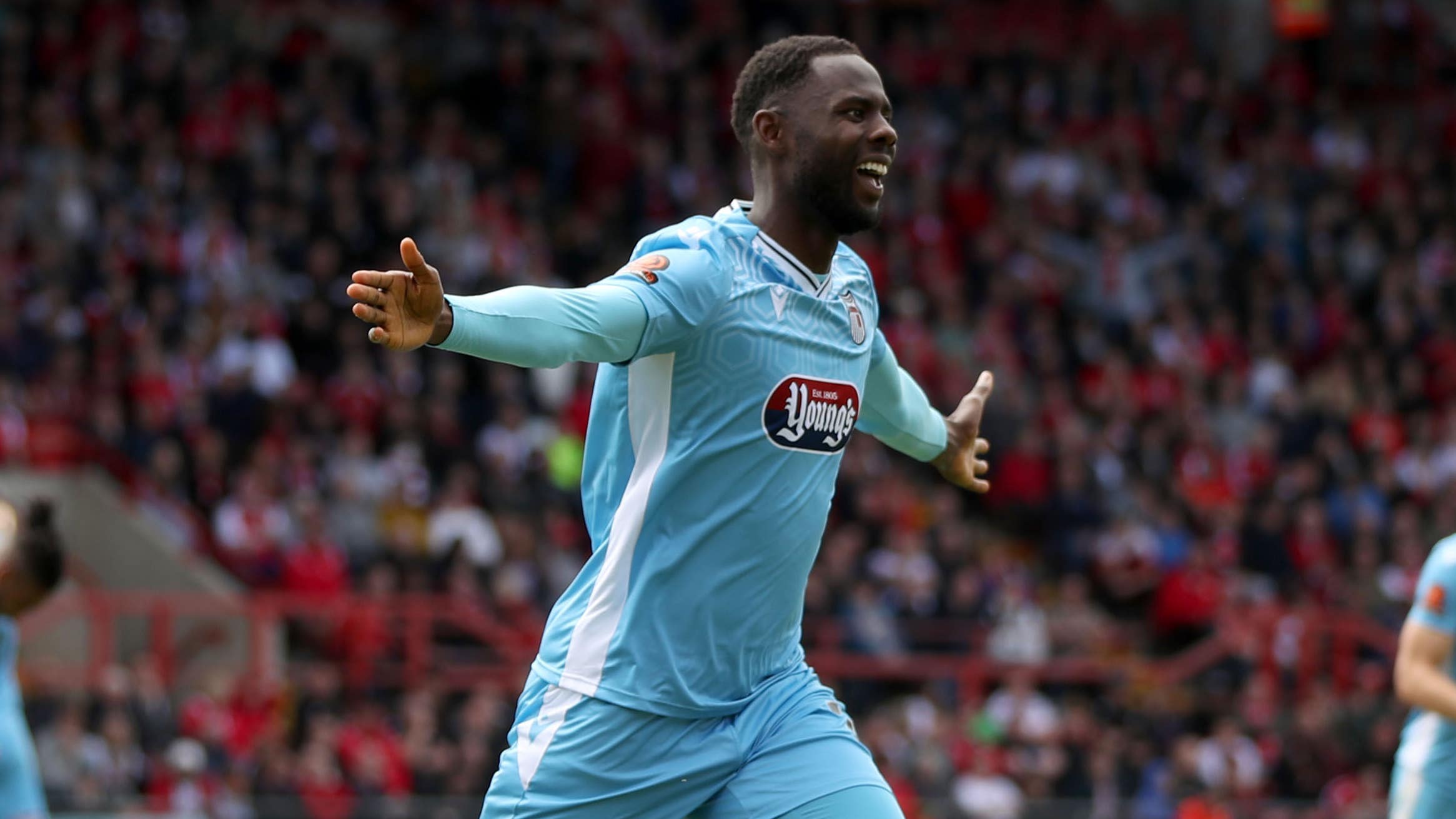 Mani Dieseruvwe snatched a late equaliser for Hartlepool (Bradley Collyer/PA)