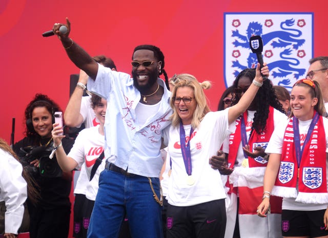 England Homecoming Victory Parade – The Mall – Tuesday July 29th