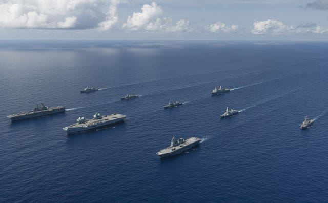 Joint exercises in the Pacific