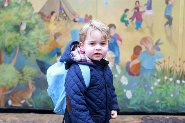 Prince George to attend school