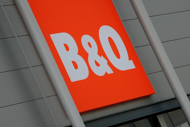 B&Q stock