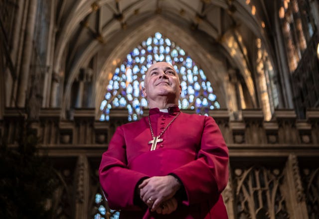 The new Archbishop of York Stephen Cottrell (Danny Lawson/PA)