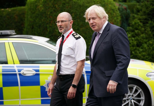 Gavin Stephens and Boris Johnson