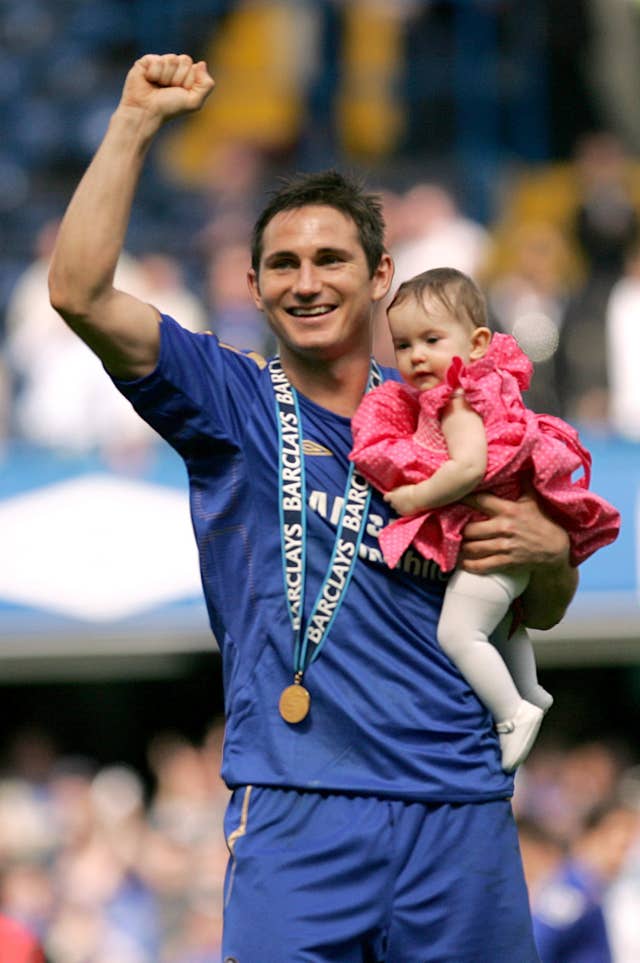 Chelsea retained the title the following season, with Lampard the club's top goalscorer having contributed 16 league goals 