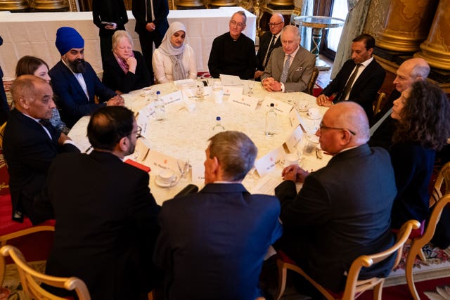 UK community and faith leaders royal reception – London