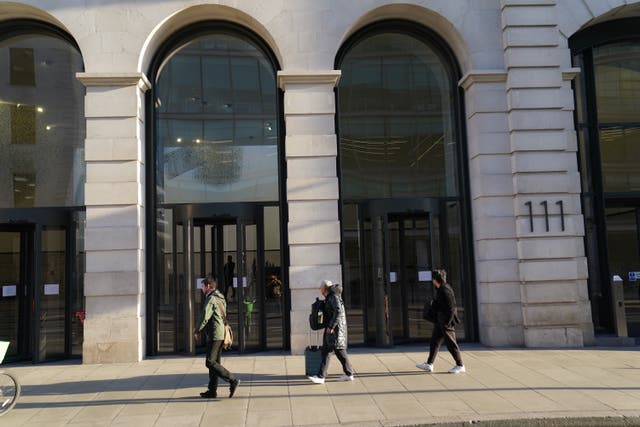 The offices of the Telegraph Media Group in central London