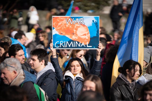 anti war protesters