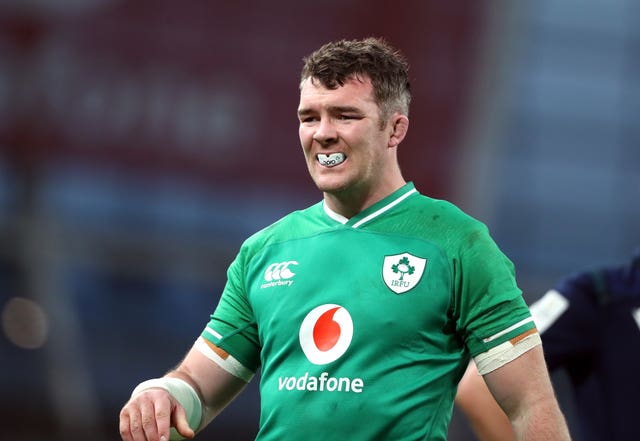 Ireland flanker Peter O'Mahony is available again after suspension following his red card against Wales on the opening weekend of the Six Nations