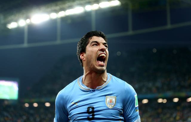Uruguay's Luis Suarez was sent home from the 2014 World Cup finals after biting Italy's Giorgio Chiellini