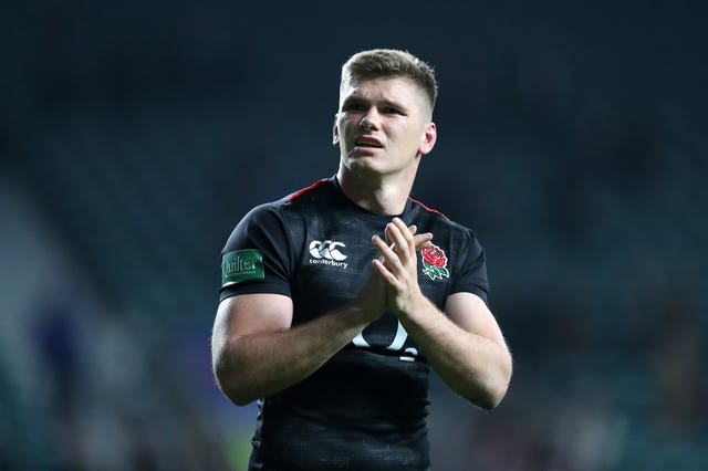 Owen Farrell helped turn the game in England's favour 