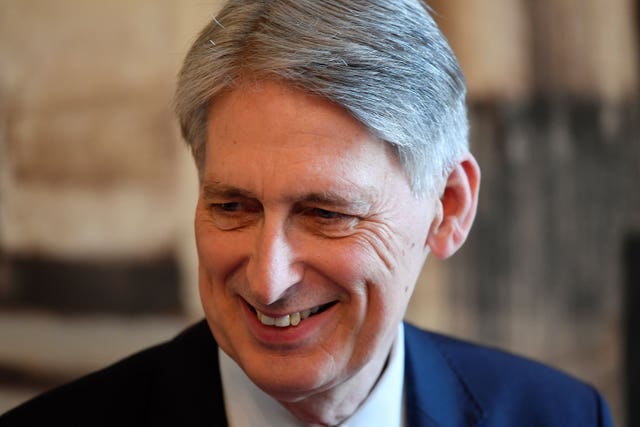 Philip Hammond is on a tour of European capitals (Toby Melville/PA)